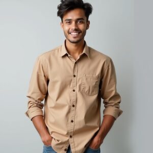 Brown Shirt for Men