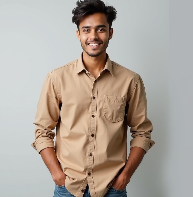 Brown Shirt for Men